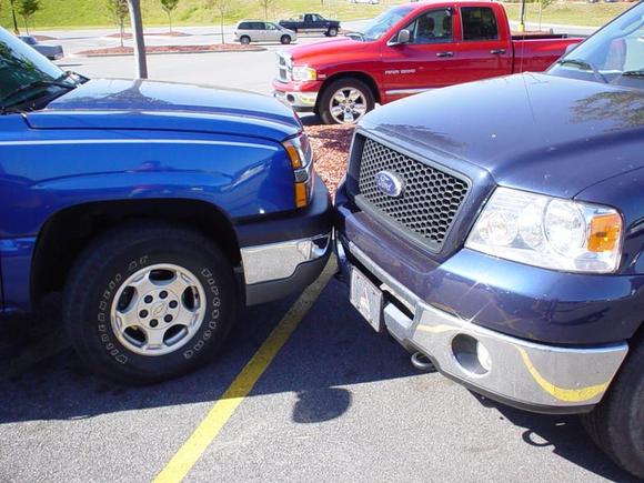 This guy got a little too close