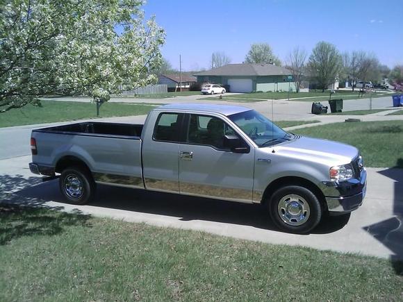 New chrome door handles &amp; rocker panels 2