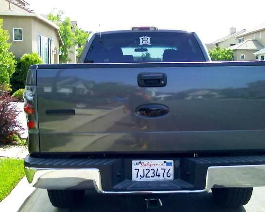 painted badges,smoked 3rd break light and tinted ovals. all done by me