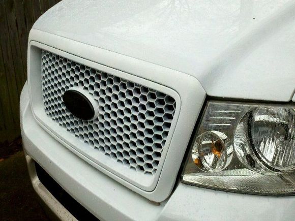 PTM white grille