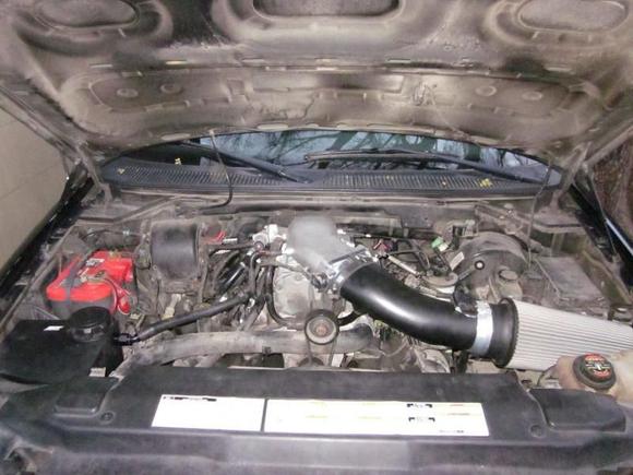 new parts sure are shiney.  i'm ashamed at who let this truck get this dirty.  oh wait...  :(