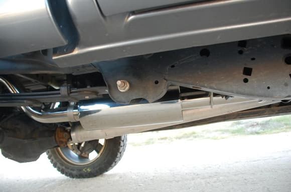 Full Race 3-inch Stainless Steel Cat-Back Exhaust System specifically for the EcoBoost.