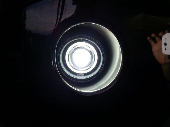 LED Projector foglights w/ angel eye