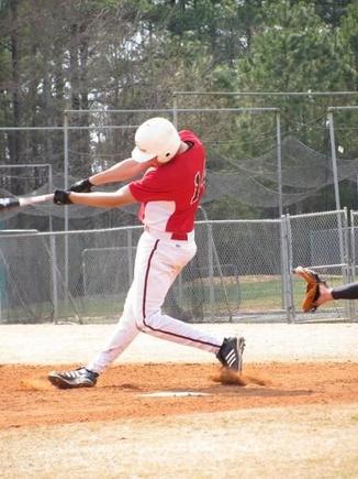 Homerun # 1/18 over the scoreboard