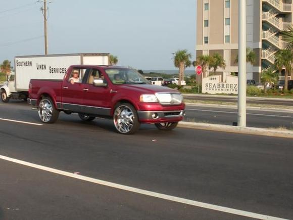 Mark LT Red Fire on 28's