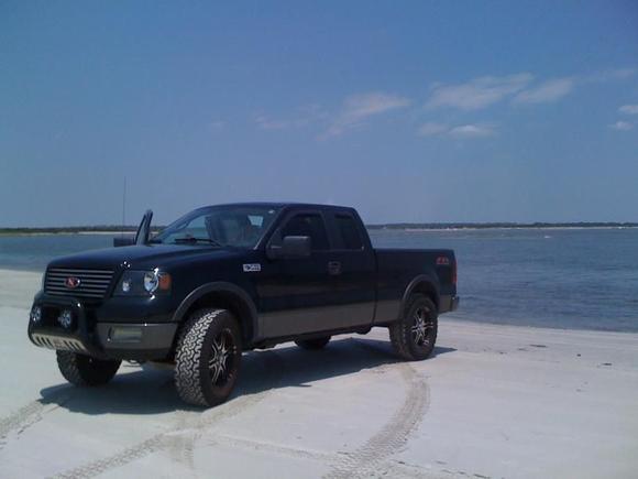 Truck On Beach