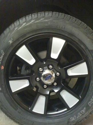 painted '09 FX4 wheel.