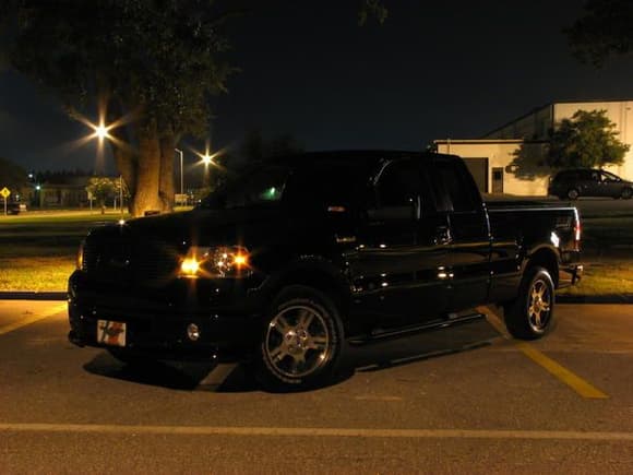 Nothing hotter then a black truck at night. This and other night pictures taken at 3:00 am.
