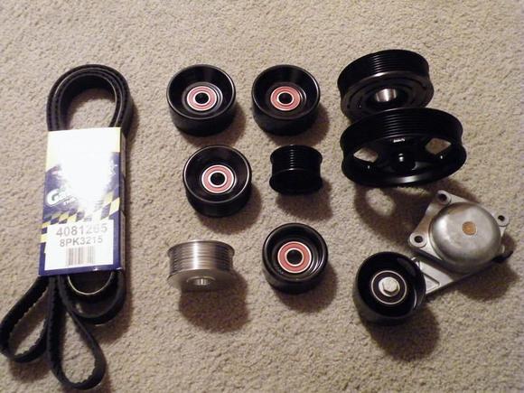 parts are in for the 6 to 8 rib conversion