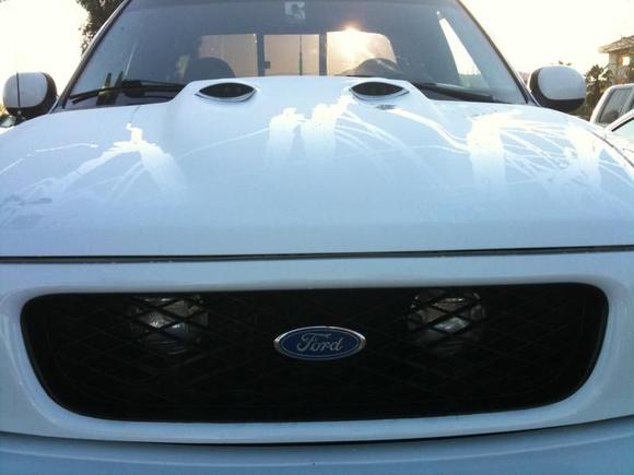 New hood and grille