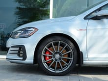 18 Inch VW Rotary Wheels on 2018 GTI