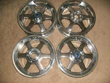 //GTR 1996 manaRay spoRT s-06 (16x7,  45) polished, noT chRomed (flash = off)