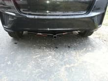 Class I trailer hitch from Curt Trailers installed