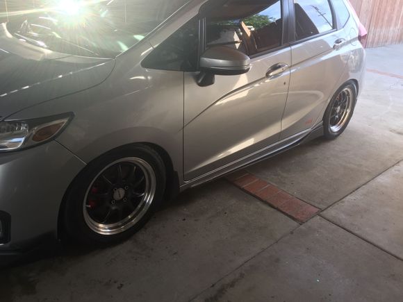 Look meat but it works for a daily  the ride if sooth even when is lower 