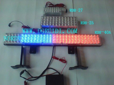 Product Name: LED flashing lights


Description:

Model: traffic warning light RDH-40A
Size: Length:46.5CM, Width: 6.05CM (Available length: 100.55CM 82.55CM 64.55CM 49.5CM 37.5CM 28.5CM)
Color: red, blue, white and other colors

Product usage:
Minibus,bus brake lights,It also can be installed on ships,special vehicles,warning lights.

skype:lynn-0027