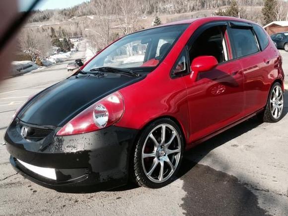 Recent pics with new front bumper and 17" mags