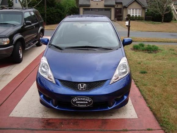 front view