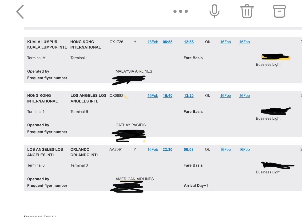 Is there a list to be on to move mixed cabin class to the correct class? FlyerTalk Forums