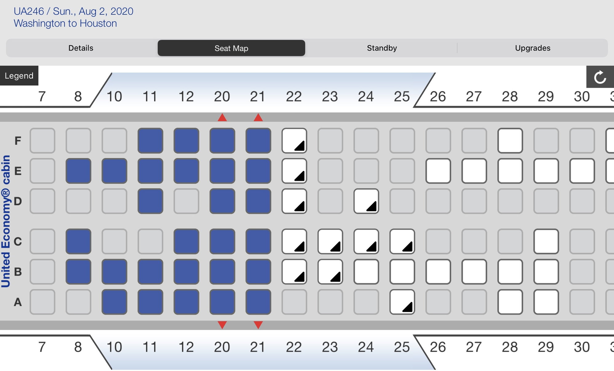 Difference In Open Seats Between Seat Map And Selector Flyertalk Forums