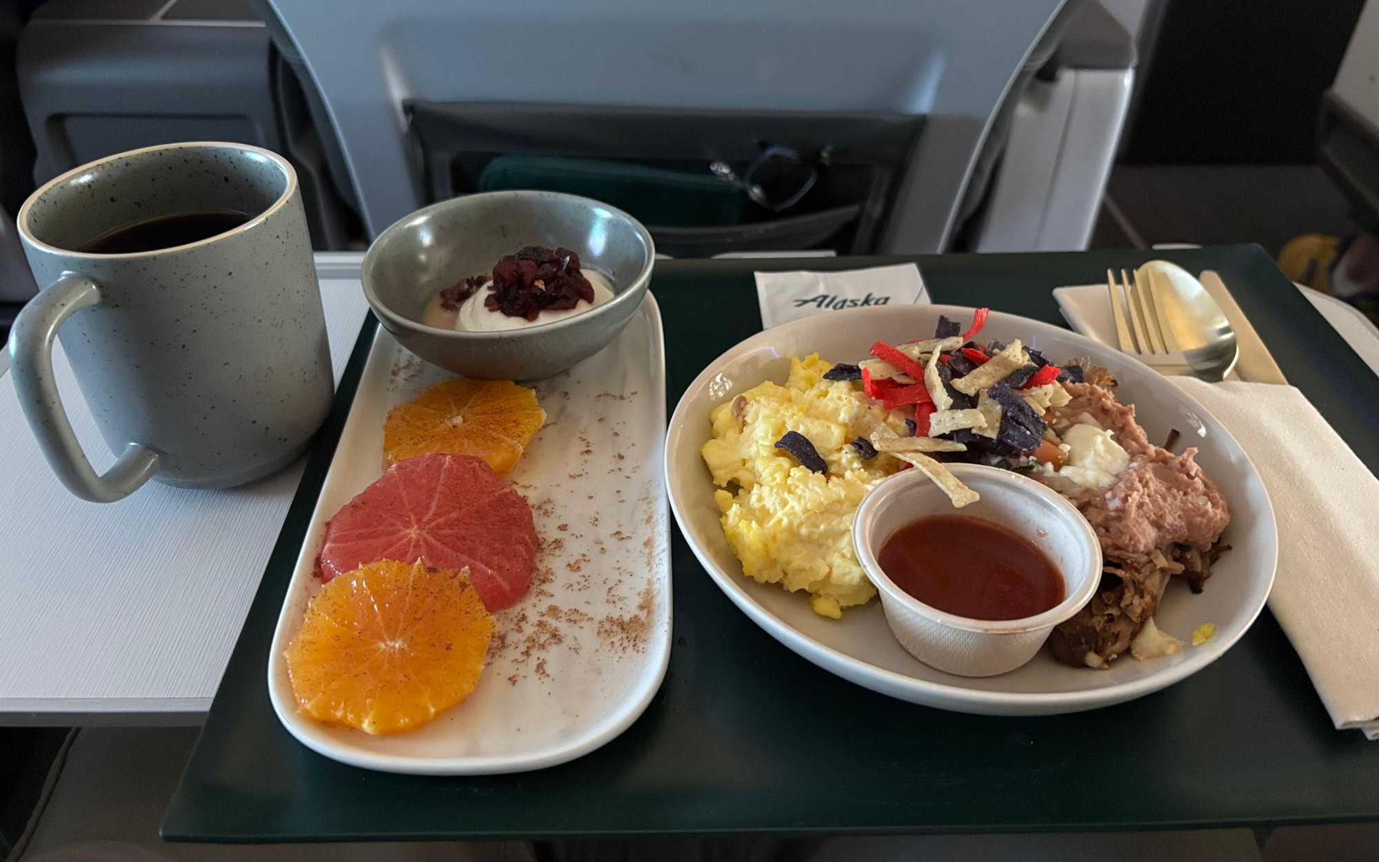 Breakfast on the new serveware