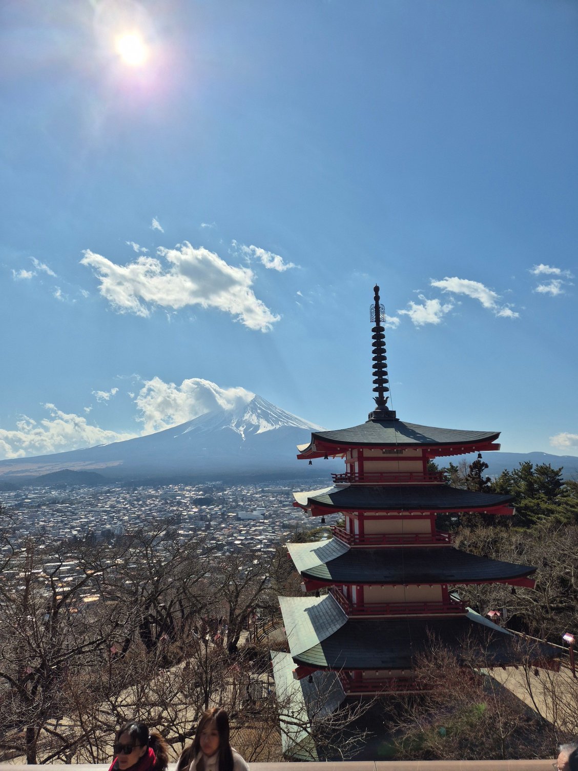 The year started with a trip to Tokyo and Mount Fuji