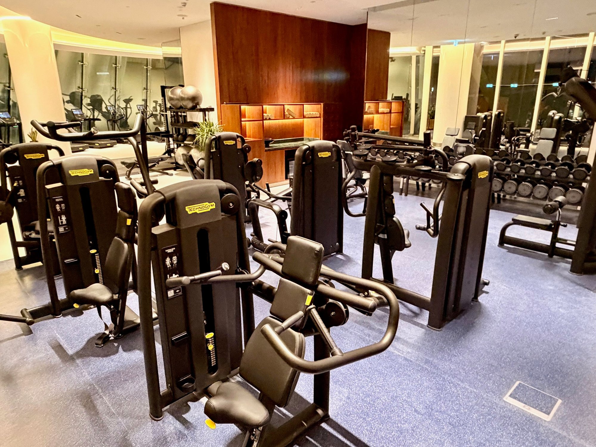 Gym equipment - strength (TechnoGym machines)