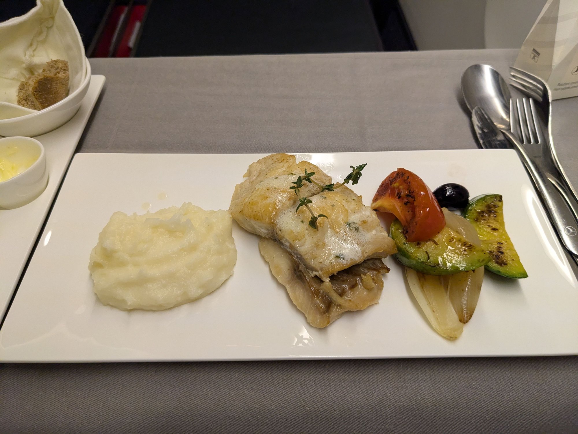 Red snapper. This was a bit of a letdown. Texture was alright, better than the salmon Ive had, but it was very salty. Still good and finished it no problem.