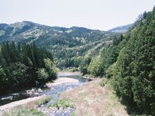 View on the JR Hida
