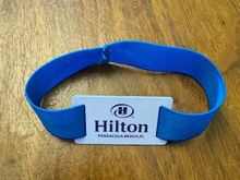 No keycards here! I like the wristbands.