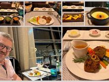 A great dinner at the Al Safwa lounge 