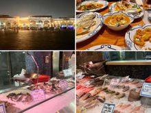 Hassan took me to an amazing seafood dinner.