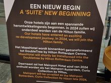 The announcement of the conversion.