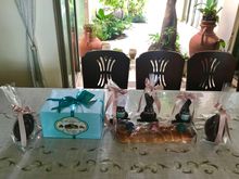 Some of the other Easter goodies including challah bread and colomba - Italian Easter Cake