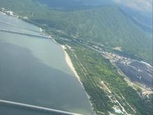 Landing into SMR airport, amazing views