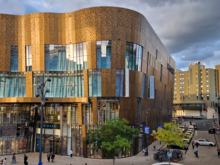 It opened in 2019 and won an award for best retail architecture in Germany that year.