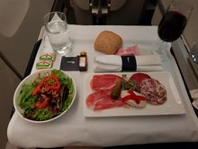 DFW - LHR. CW. Antipasti plate