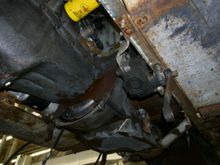 Underside of a tug in MX.