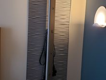 Fitness regime stuff in corner 