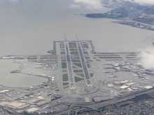 We were treated to a rare westerly landing and flew over the City. 