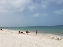 Beach at playa mujeres