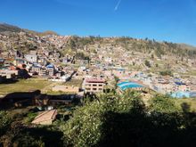 Cusco suburbs before we got to Poroy