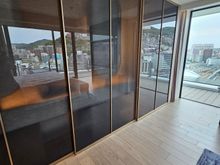 Bathroom Partition from Bedroom