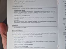 Menu KUL-MEL