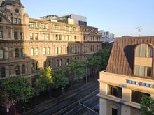 View from room by day
