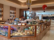 The other side of the train set looking towards the lobby