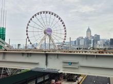 Observation Wheel by the ferry piers 