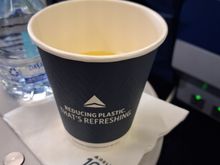 I understand the environmental impact of plastic, but sparkling wine out of a coffee cup?