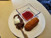 Hot canapés