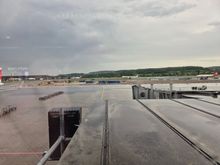 Arrival of OH-LZG. Thanks to Flightradar. They went on a go around here in ZRH. The flight left HEL allready delayed.