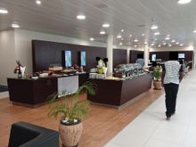 The CIP lounge